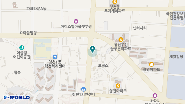 인성노인복지센터 위치 지도