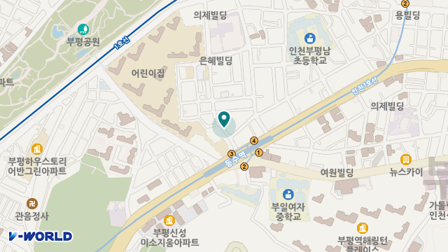천사노인복지센터 위치 지도