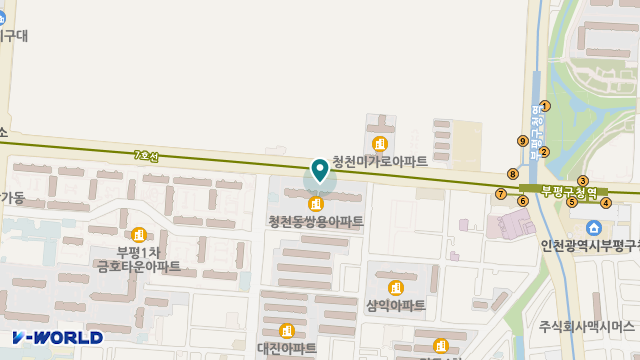 스마일시니어샬롬재가노인복지센터 위치 지도