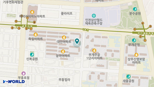 효녀손재가노인복지센터 위치 지도