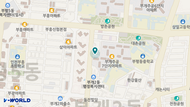 일신효복지센터 위치 지도