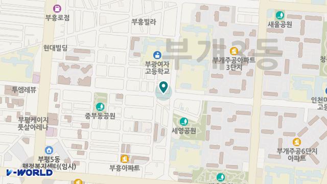 한길재가요양센터 위치 지도