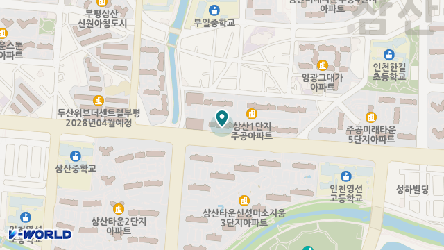 이든실버케어센터 위치 지도