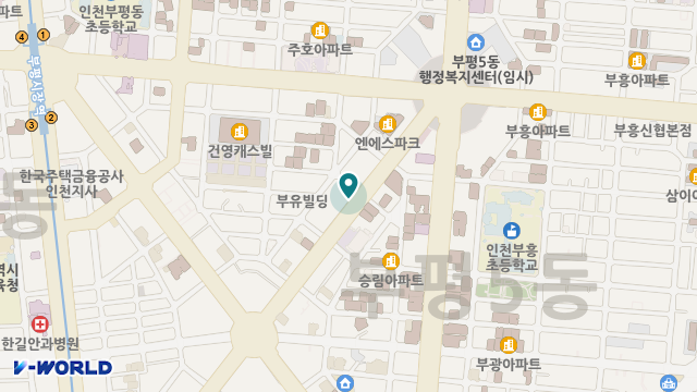 아름드리재가노인복지센터 위치 지도