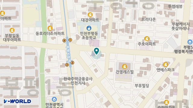 햇빛재가노인복지센터 위치 지도