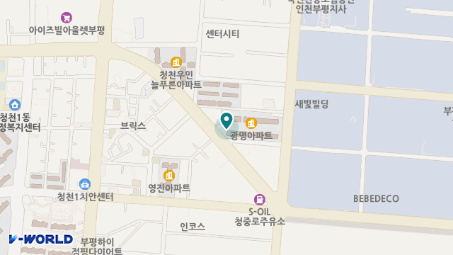 참빛재가방문요양센터 위치 지도