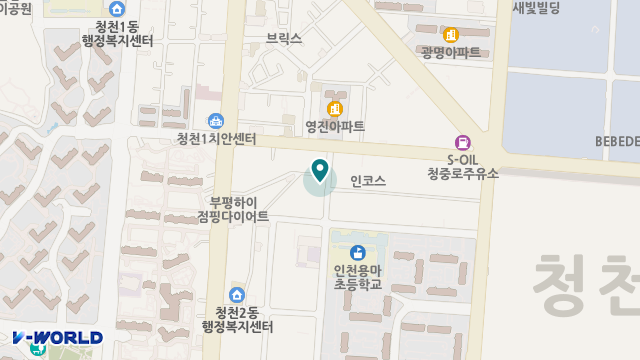 원경주야간보호센터 위치 지도