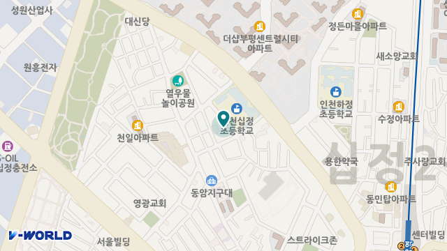 사랑재가복지센터 위치 지도