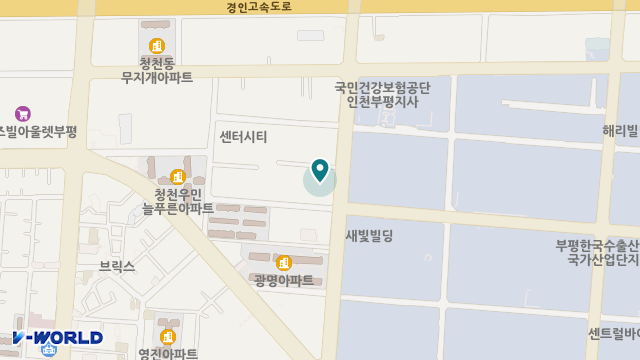 우리동네재가노인복지센터 위치 지도