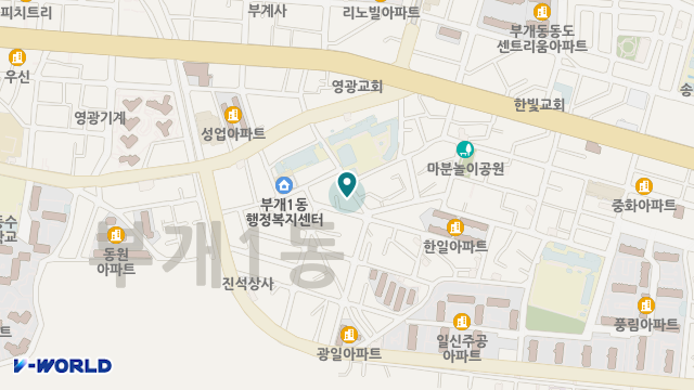 라온 재가노인복지센터 위치 지도