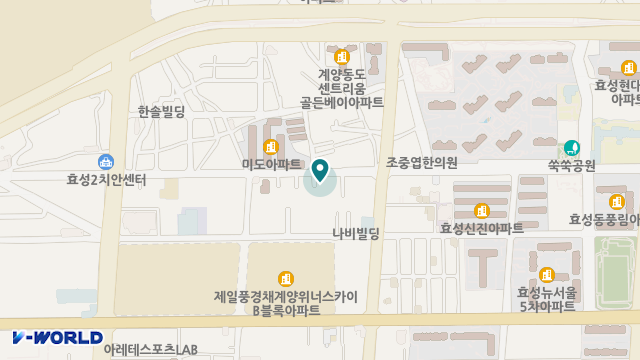 계양연세노인복지센터 위치 지도