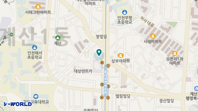 보듬재가노인복지센터 위치 지도