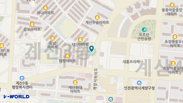리베노인복지센터 위치 지도