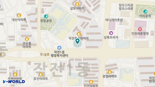 함께사는마을(주) 사랑나눔노인복지센터 위치 지도