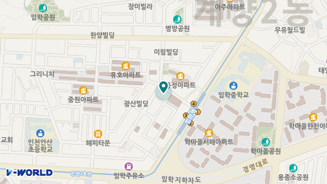 우리재가노인복지센터 위치 지도