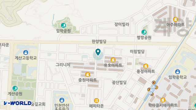 새희망노인복지센터 위치 지도