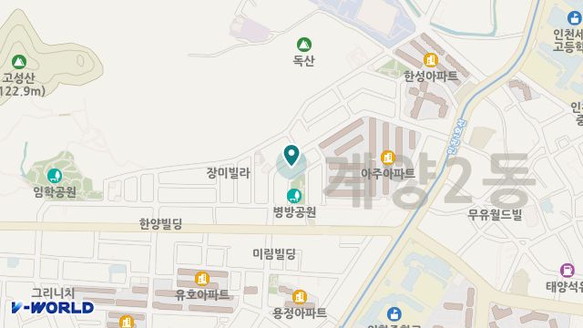 나눔재가노인복지센터 위치 지도