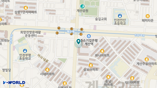 예향재가복지센터 위치 지도