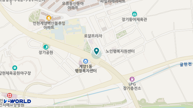 평안재가복지센터 위치 지도