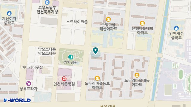 소나무노인복지센터 위치 지도