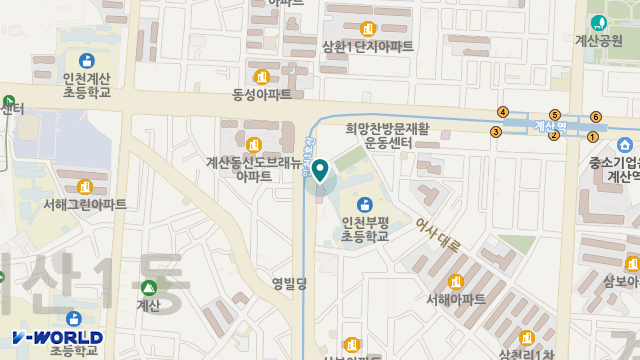 기쁨과나눔노인복지센터 위치 지도