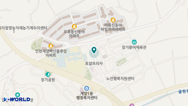 은혜재가요양센터 위치 지도