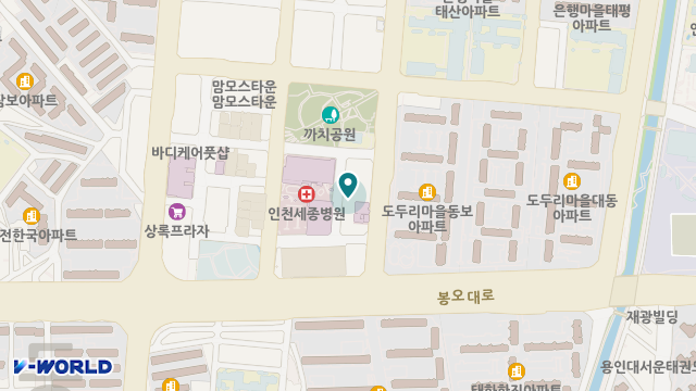 사과나무토탈케어 위치 지도