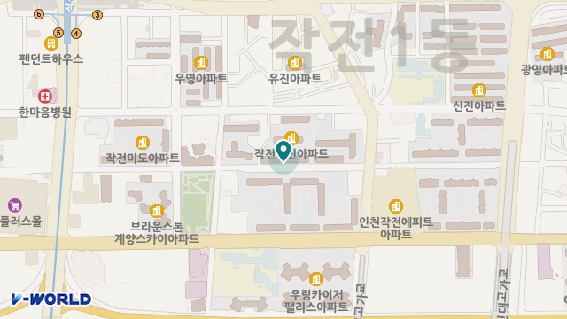 계양사랑나눔장기요양보호센터 위치 지도