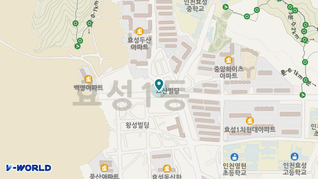 희망노인주간돌봄센터 위치 지도