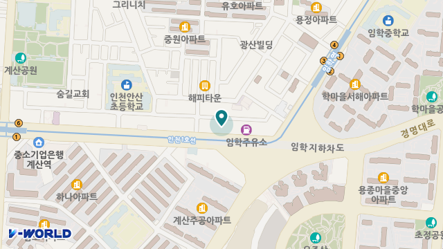 샬롬재가복지센터 위치 지도