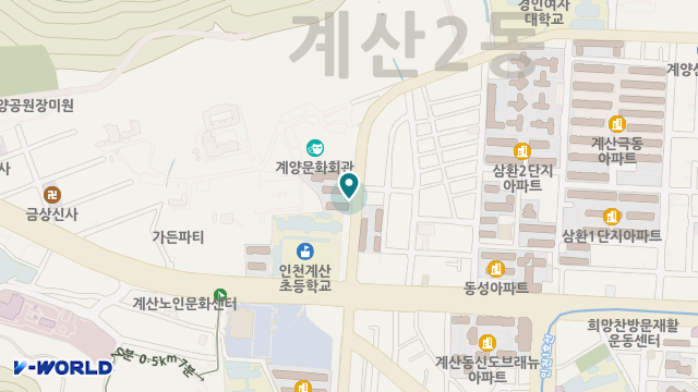 정다운재가노인복지센터 위치 지도