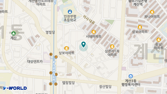 참사랑재가센터 위치 지도