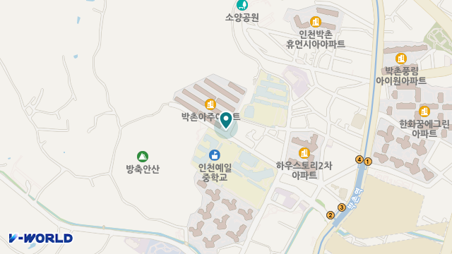 행복한재가복지센터 위치 지도