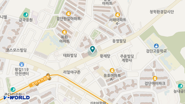 지구촌노인복지센터 위치 지도