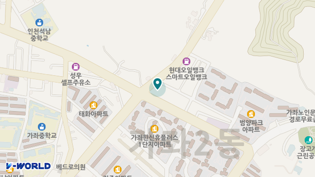 실버벨노인복지센터 위치 지도