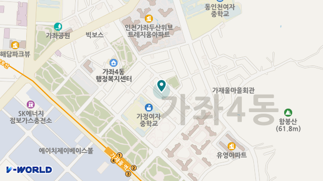 (주)엘앤씨지 인천노인장기요양센터 위치 지도