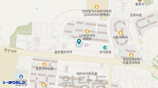 해든채노인복지센터 위치 지도