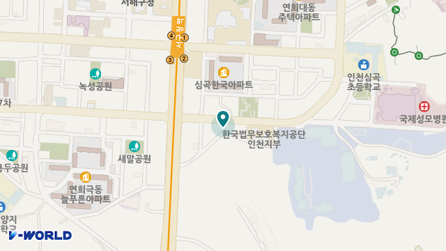 두드림노인복지센터 위치 지도