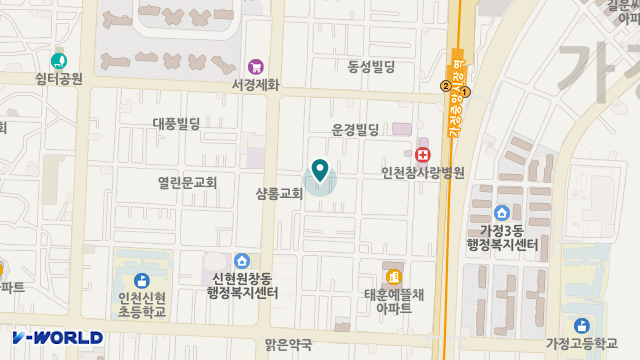 새로운노인복지센터 위치 지도