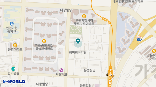 우리노인복지센터 위치 지도
