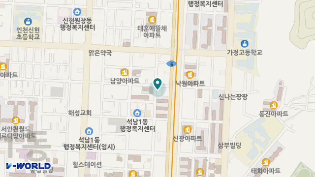 한마음재가복지센터 위치 지도