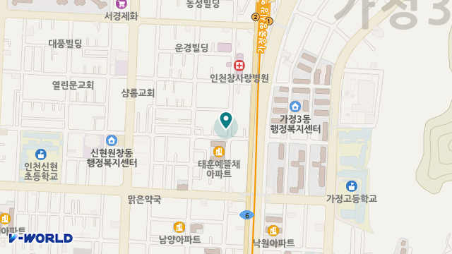 따스한 노인복지센터 위치 지도