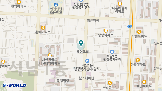 수 노인복지센터 위치 지도