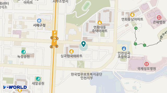 늘사랑 재가노인복지센터 위치 지도