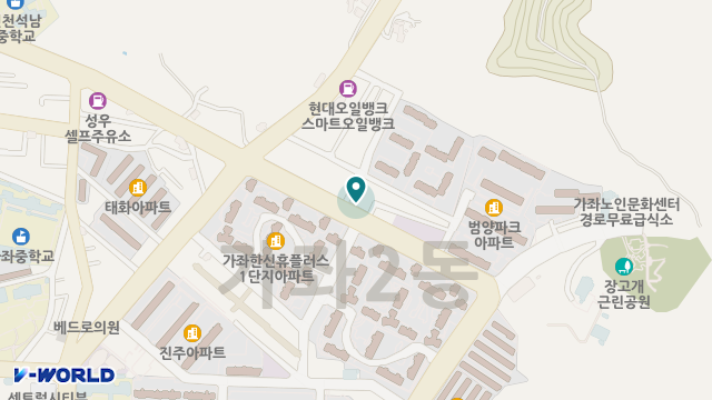 가가실버원주간보호센터(2호점) 위치 지도