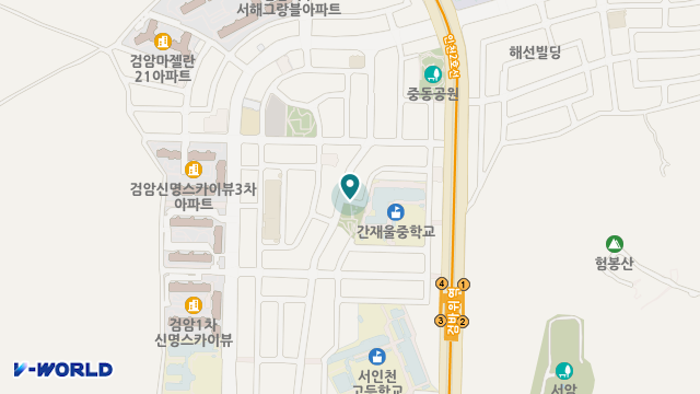 평강재가노인복지센터 위치 지도