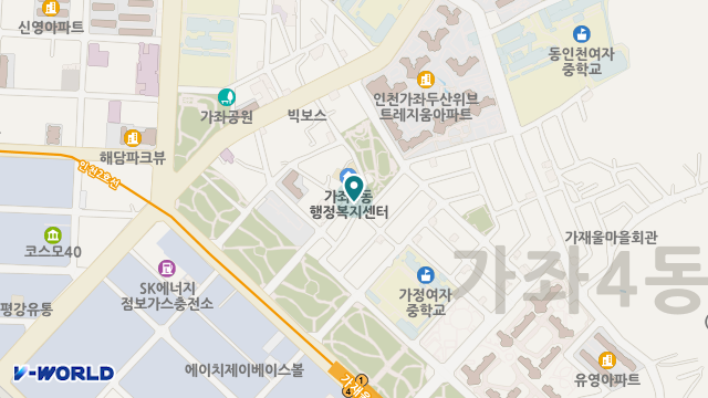 사랑정성복지용구 위치 지도
