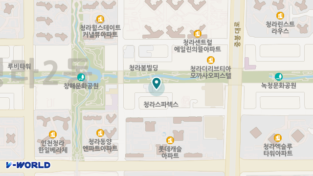 (주)란달유디케어스 위치 지도