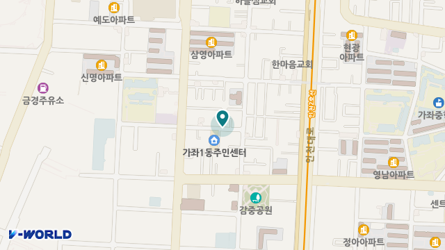 올리사랑재가복지센터 위치 지도