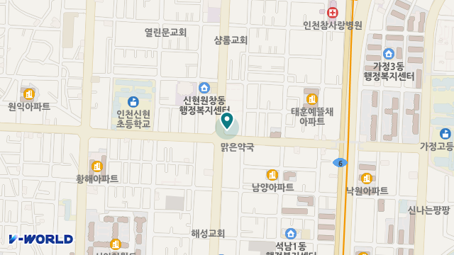 (굿모닝)주간보호센터 위치 지도